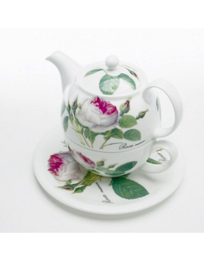 Solitaire Redouté Rose Tea for one - BMB3QRWPA