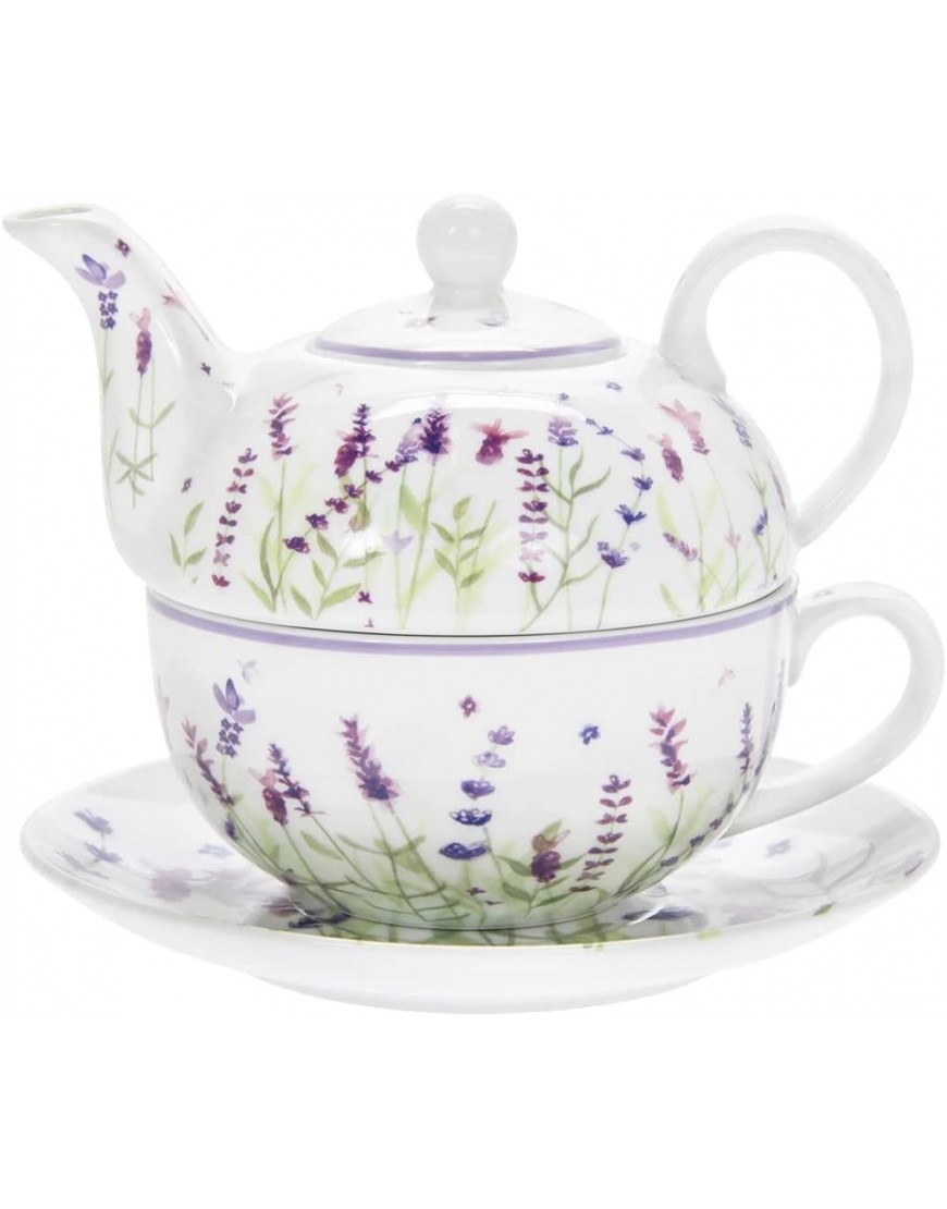 Lesser & Pavey Lavender Tea-for-One Set [Import Anglais] - BV6KEHQYJ
