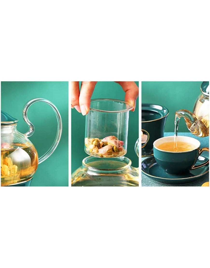 n a TEAT TEAPOT TEA TEAPOT ANSEIL ANGLAIS ensemble Nordic Style Coffee Casse en céramique Soucoupe Color : A Size : As the picture shows - B92EDCJSN