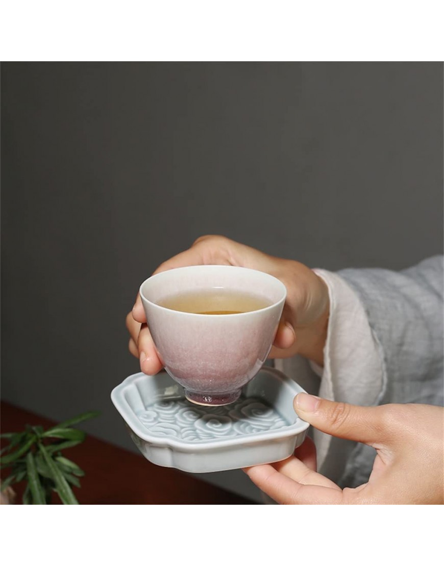 ZYKHD 90 ml Crack Glaze Tea Tasse Color : Pink Size : One size - B7BA5IOID