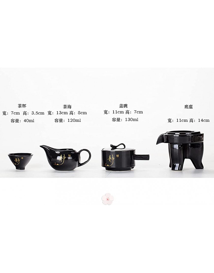 Creativity Service à thé automatique en céramique avec moulin à thé Kung Fu - BED6ENCDT