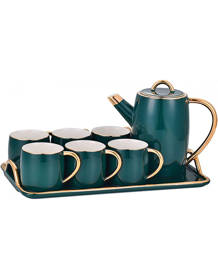 European Afternoon Tea Set Simple Home Hotel Cold Kettle Coffee Cup Set - BM524BYQP