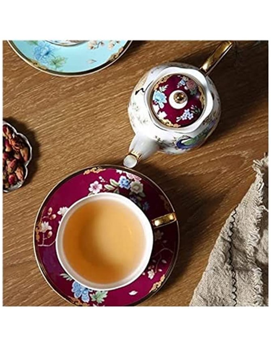 Service à café en porcelaine anglaise Guochao en céramique pour l'après-midi peut être utilisé comme cadeau à offrir à vos proches et amis couleur : B - B3W6EZOGO