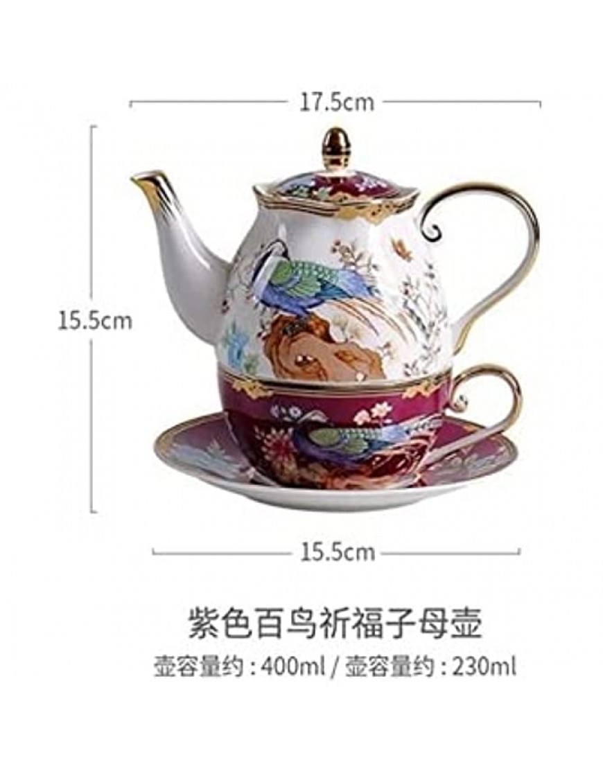Service à café en porcelaine anglaise Guochao en céramique pour l'après-midi peut être utilisé comme cadeau à offrir à vos proches et amis couleur : B - B3W6EZOGO