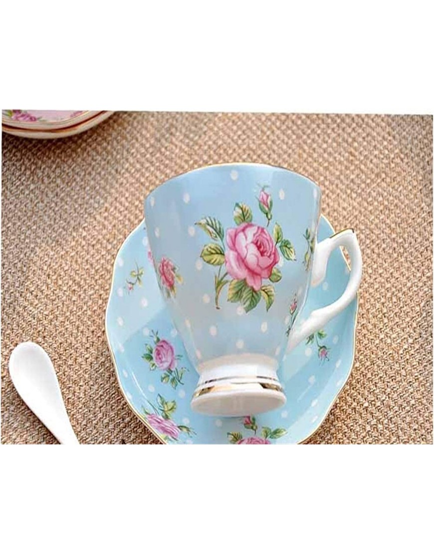Tasse à café Set Vaisselle en céramique Afternoon Tea Variété créative de Coupes 180m Service à Café 334 Color : 8 - B1QE1XSCK