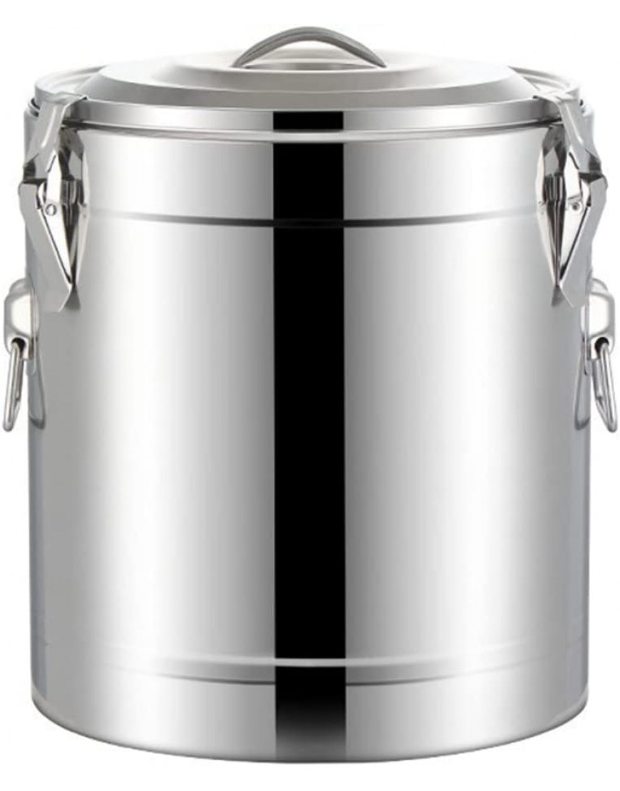 Chaudière à Eau pour urne de Restauration Couvercle verrouillable pour urne à thé en Acier Inoxydable Portable avec Grande poignée de Transport 80L - BDKK8DPQO
