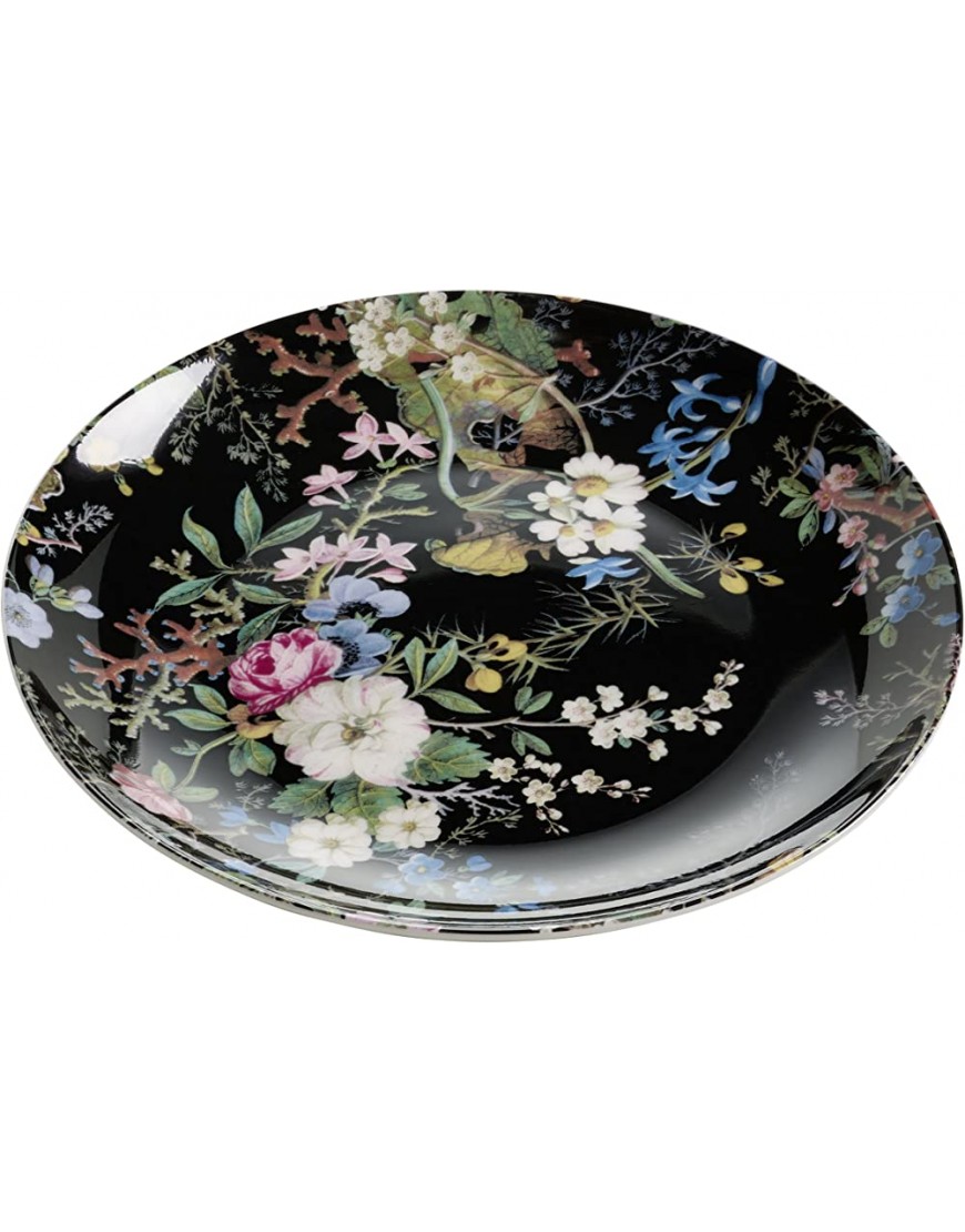 Maxwell & Williams Kilburn Assiette pour Les Desserts Midnight Blossom, ? 20 cm Porcelaine wk01520 - BB2K4MOTD