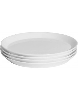 ProCook Petite Assiette Lot de 4-22 cm Vaisselle de Table en Porcelaine Bone China Blanc Assiette à Dessert Style Contemporain Passe au Lave-Vaisselle Gamme Capri - B35AJWBGD