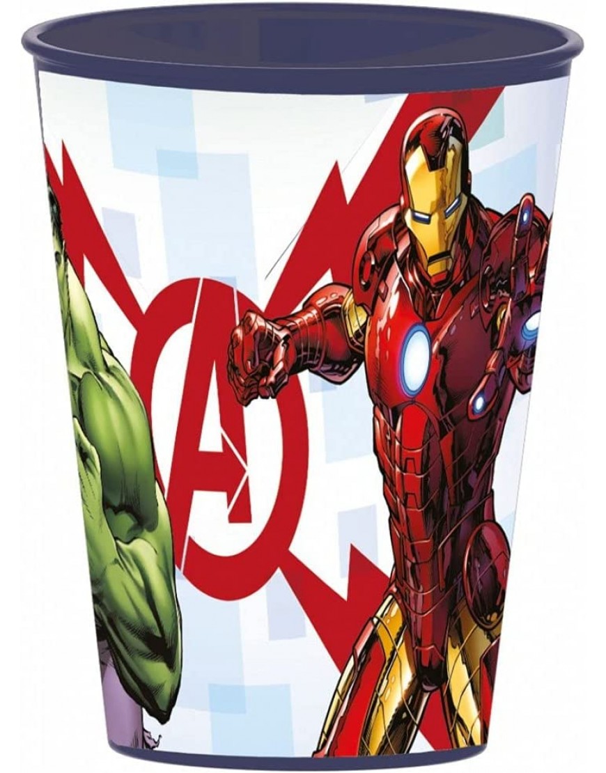 Marvel Avengers Lot de 4 gobelets à jus à l’effigie de Hulk Iron Man Captain America - B92KNHIJP
