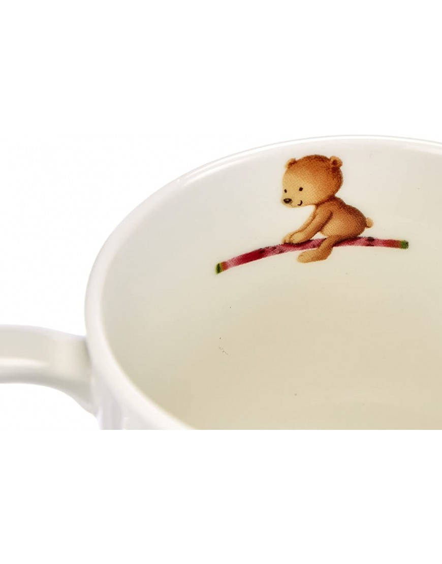 Villeroy & Boch Hungry as a Bear Mug pour enfants avec 2 anses 180 ml Porcelaine Premium Blanc Multicolore - BVD94KRVB