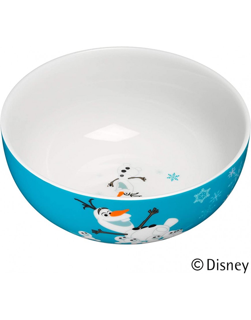 WMF Disney Frozen Vaisselle pour enfant avec couverts pour enfants 7 pièces Elsa & Anna à partir de 3 ans acier inoxydable Cromargan poli passe au lave-vaisselle couleur et qualité alimentaire - BMHBKABOH