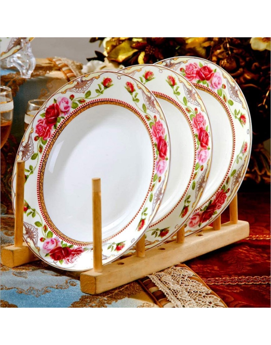 Service de table en porcelaine anglaise 44 pièces Vaisselle en porcelaine chinoise Passe au micro-ondes et au lave-vaisselle - BKNN1MJKE