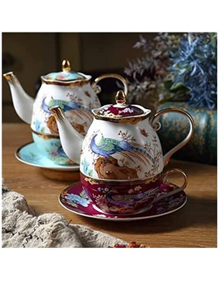Service à café en porcelaine anglaise Guochao en céramique pour l'après-midi peut être utilisé comme cadeau à offrir à vos proches et amis couleur : B - B6M43LDPF