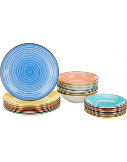 Tognana Service de table 18 pièces Art & Pepper Stoneware multicolore - BV98DJOGP