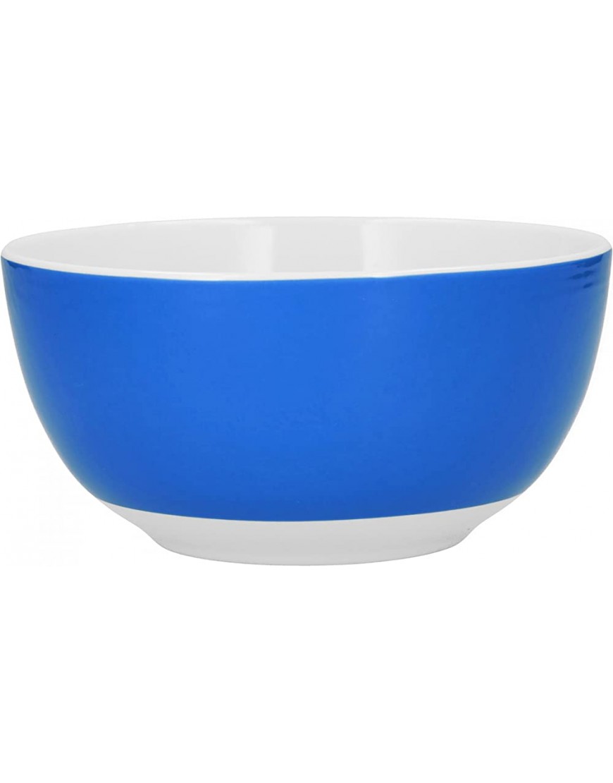 Van Well série Vario Service à petit déjeuner en porcelaine de 18 pièces pour 6 personnes couleur au choix Bleu Jaune Rouge - B35WWXROD