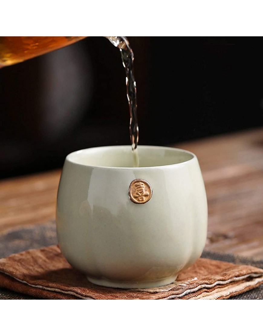 Ensemble de Thé Kung Fu en Céramique Chinoise Vaisselle à thé Tasses à thé Classiques Minuscule Slim Petit Cadeau Artisanal Traditionnel#1 - BB943MFCA