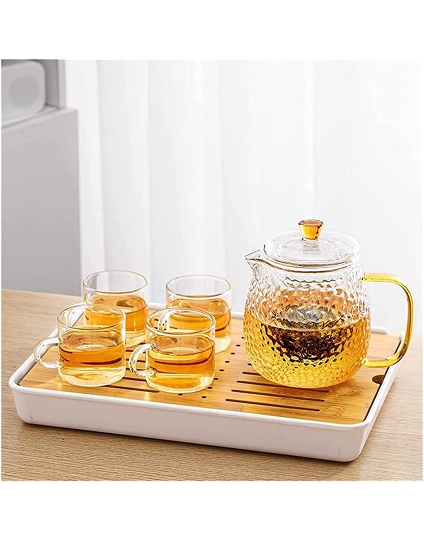 Service à thé en verre de style japonais avec tasse à thé et eau pour la maison la petite table à thé le salon le bureau - BKB2MKHCD
