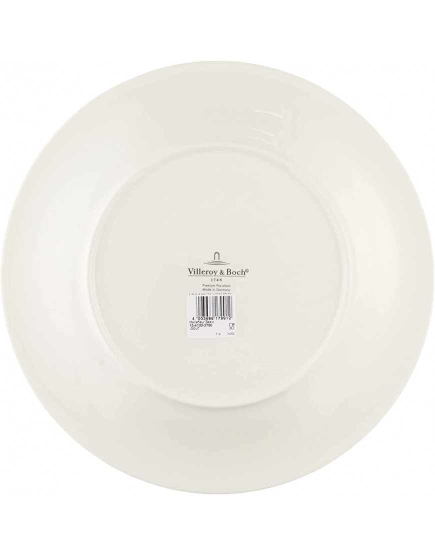 Villeroy & Boch Mariefleur Basic Assiette gourmet ronde 30 cm Porcelaine Premium Blanc Multicolore - B42N7EKOI