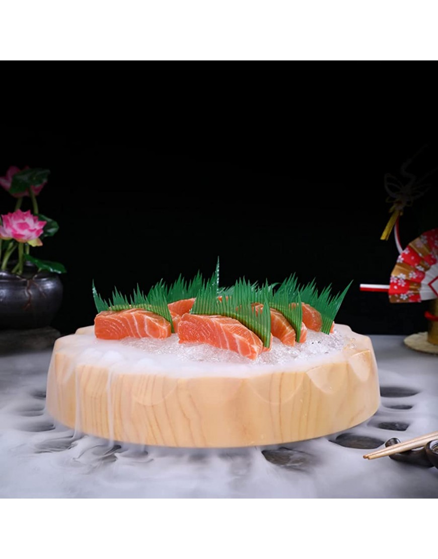 Plateau d'apéritif assiette de sashimi japonais plateau de service à sushi décoration de table facile à nettoyer pour le bar du restaurant à la maison - BVKQ3VTZW