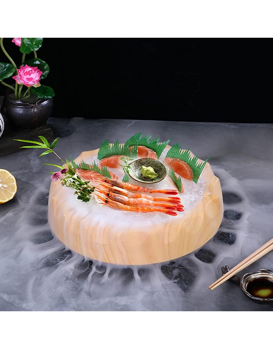 Plateau d'apéritif assiette de sashimi japonais plateau de service à sushi décoration de table facile à nettoyer pour le bar du restaurant à la maison - BVKQ3VTZW