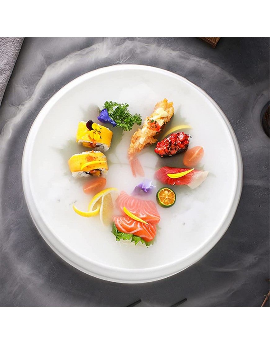 ZHIRCEKE Assiette De Sashimi en Céramique Commerciale Plateau De Service Sushi Boat Vaisselle Décoration Ornement pour Anniversaire Pendaison De Crémaillère Mariage,35cm - BDEW1ATQD