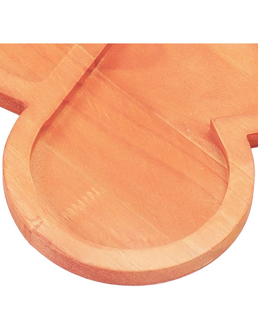 Planche à fromage en bois largement applicable Sans BPA 3 grands compartiments Planche apéro pour fromage Droit - BK9EDAICD