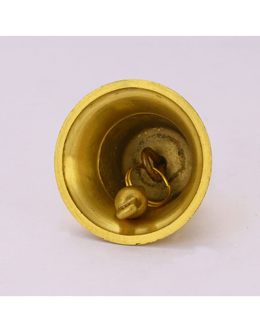 2 Bells en laiton Vintage Ouvrir haut-parleurs pour la décoration fonctionnelle la sonnette la cloche de mariage - B697NGMWW