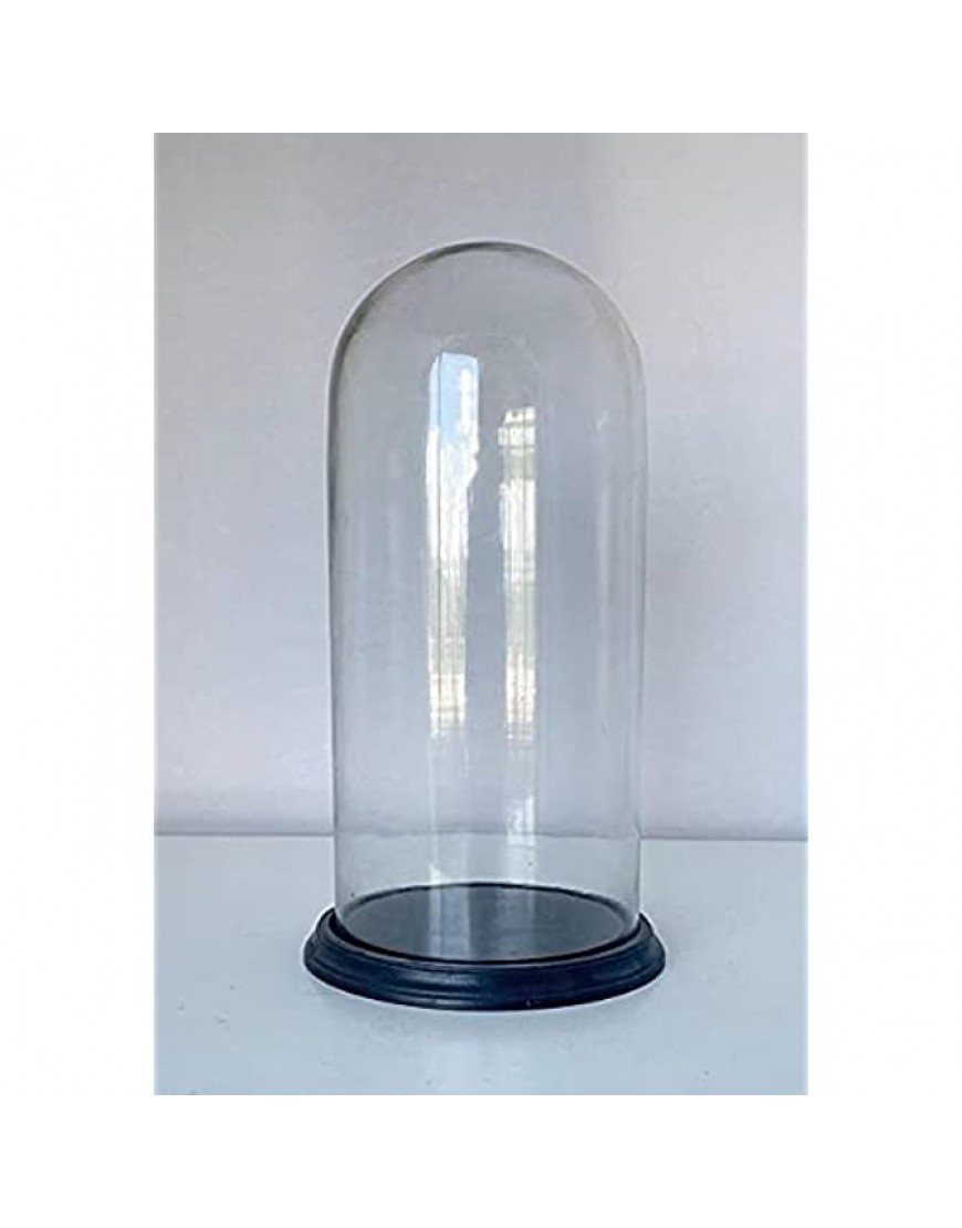 Cloche en verre couvercle en verre cloche en verre dôme en verre hauteur 37,5 cm. - BA5KVQRRA