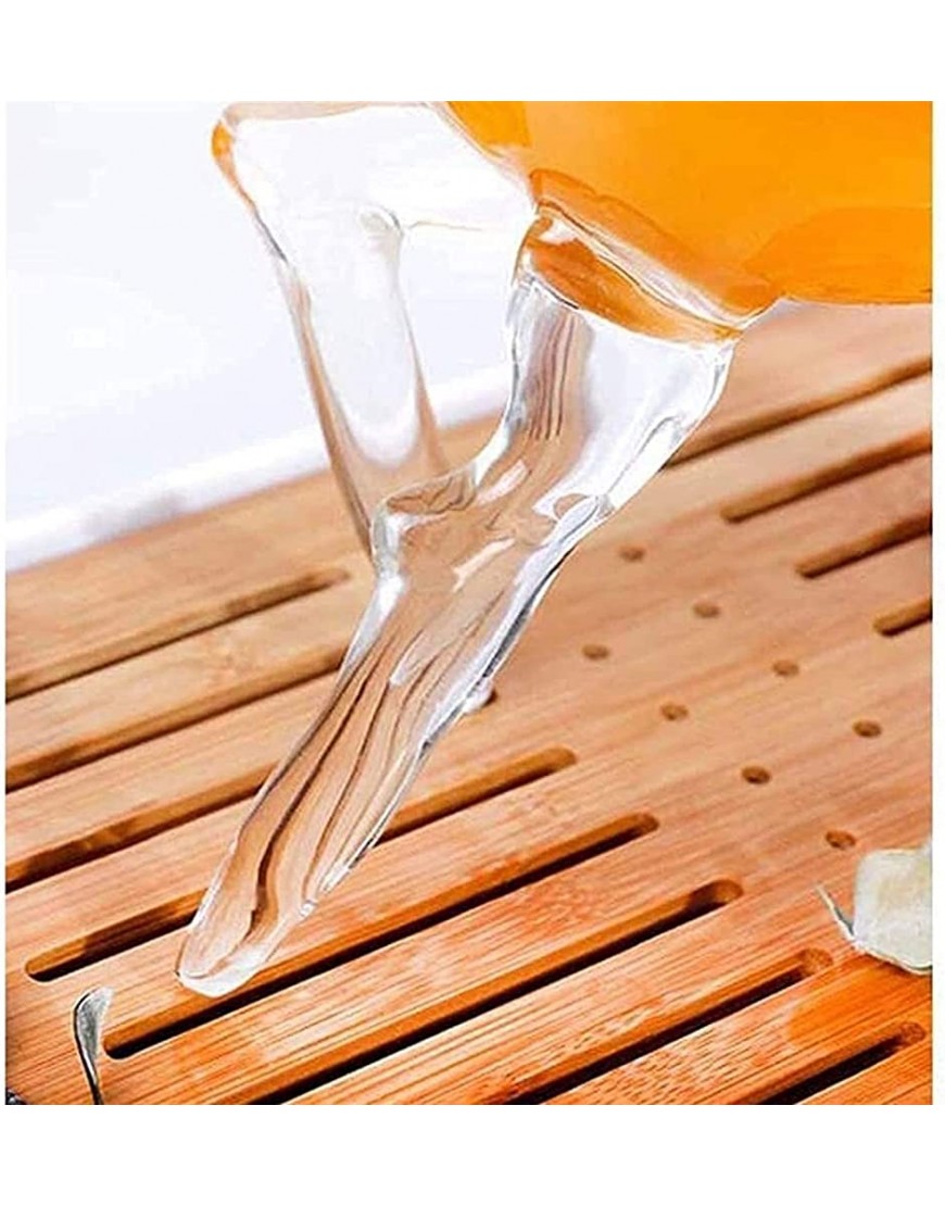 Barware de la carrefeuille de vin de cerf réutilisable 500 ml Personnalité en verre de verre de cerf animal de cerf animal de cerf rouge carafe de la carafe rouge pour les outils de barreaux carafe w - BK5JEBTRY