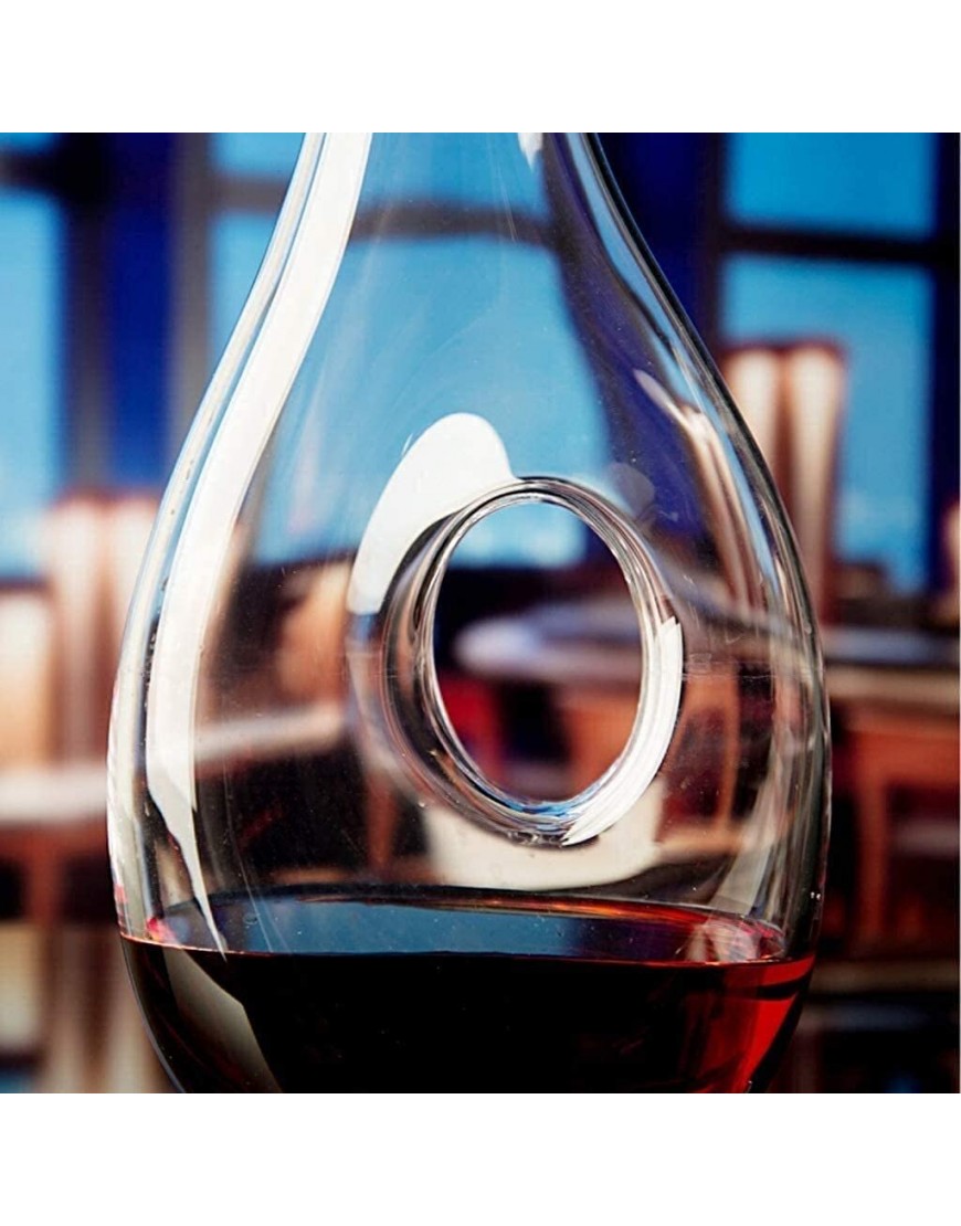 Carafe de whisky carafe de vin décanteur de vin décanteur créatif en forme de coeur en forme de cristal en forme de cœur décanteur rouge de la décanteur de vin rouge à la main 750ml Aérateur de décant - BKABNAXML