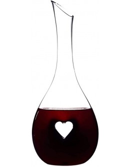 Carafe de whisky carafe de vin décanteur de vin décanteur de vin créatif coeur en forme de coeur en forme de cristal rouge vin secret décanteur maison réveil éveil eau réservoir séparateur décanter sa - B1NW5QVZY