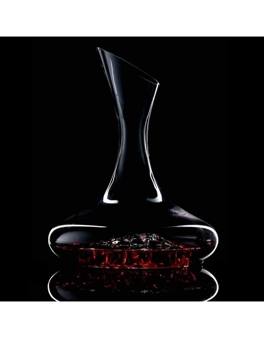 NIANXINN Decanter Whisky Decanter Vin Dessanter Cristal Verre Vin Rouge Vin de vin Decanter Hip Flacon Fast Séparateur de vin Verser Vin Personnalité Rouge Vin Bouteille 1.5L Carafe Whisky - BMM9WIIXS