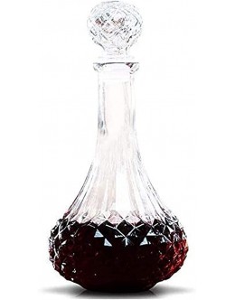 NIANXINN Decanter Whisky Decanter Wine Decanter de vin Décanteurs de Verre Créatifs Cristal Créatifs Décanters en Forme de Diamant Bulletin de Diamant Flace à vin Carafe Whisky - B36Q3FAKZ