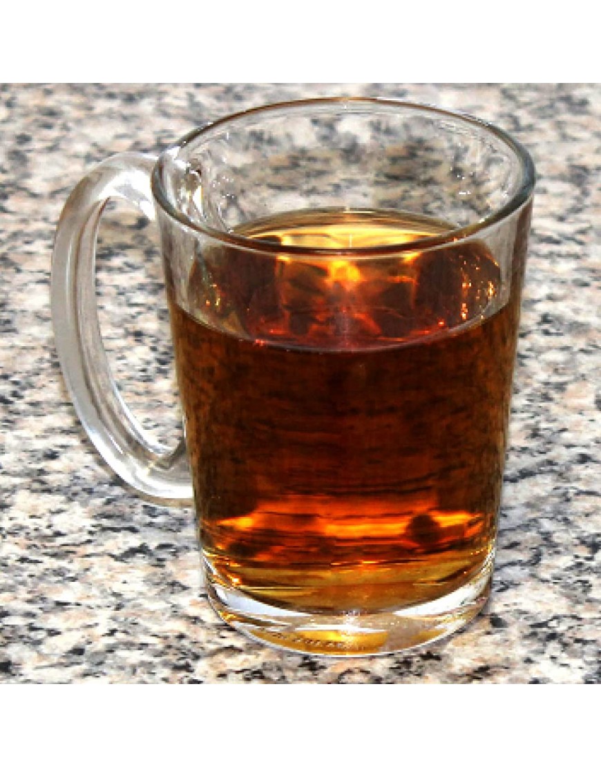 com-four® Verre à thé 4x avec poignée verres en verre pour le thé ou le café verre à café pour le cappuccino 04 pièces - BDA2ADNCD